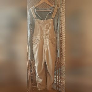 Free People cord overalls
